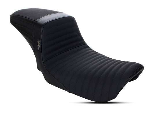 Kickflip Dual Seat with Pleated Gripper Tape. Fits Dyna 2006-2017. - LePera Seats