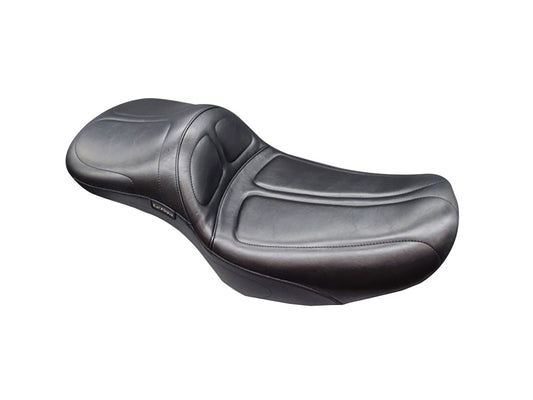 Maverick Daddy Long Legs Dual Seat - Extended Reach. Fits CVO Touring 2023up, Street Glide & Road Glide 2024up, Touring 2025up - LePera Seats