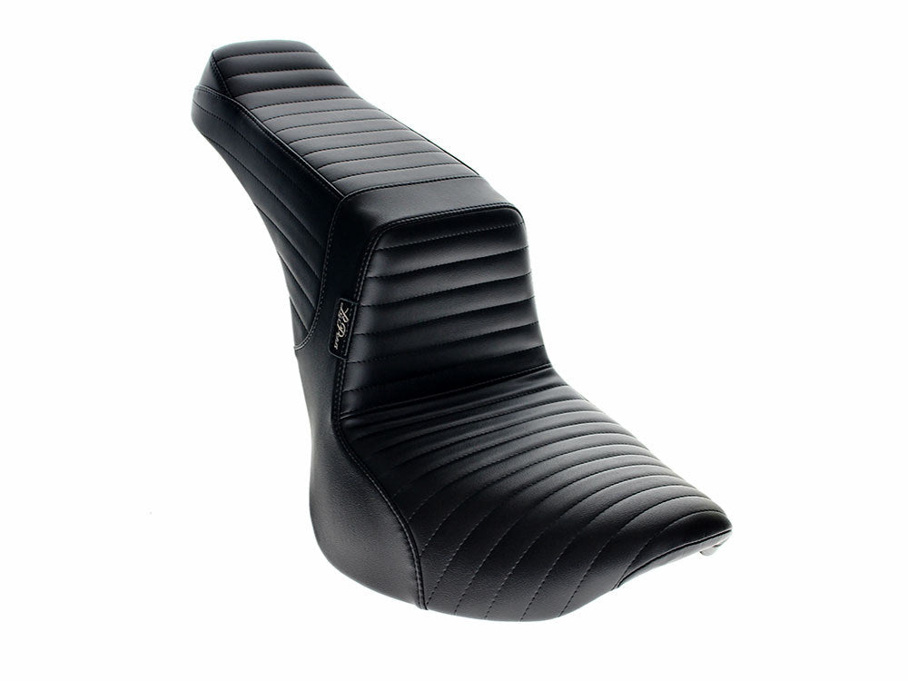 TailWhip Dual Seat Pleated. Fits Softail Slim & Street Bob 2018up & Standard 2020up. - LePera Seats