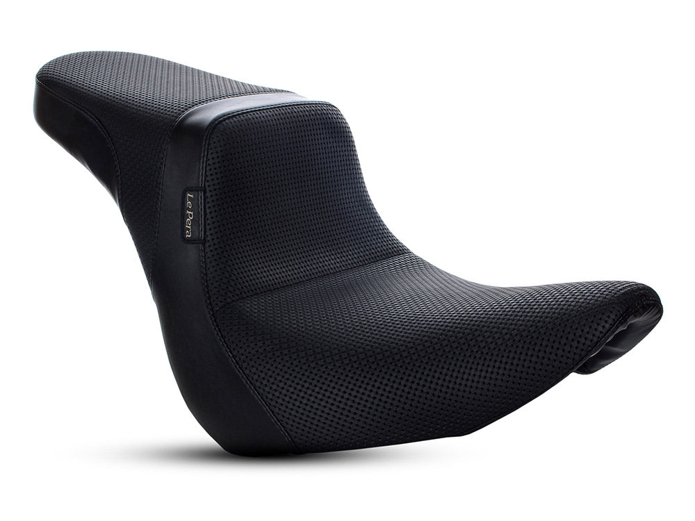 Daytona Dual Seat with Basket Weave. Fits Sport Glide & Low Rider 2018up & Low Rider S 2020up. - LePera Seats