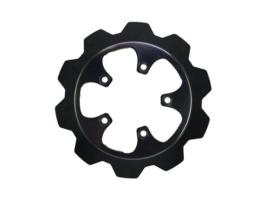 11.8in. Rear Crown Disc Rotor - Black Band & Black Carrier. Fits V-Rod 2006-2017. - Lyndall Brakes