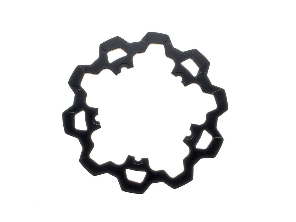 11.8in. Front Disc Rotor - Black. Fits V-Rod & Dyna 2006-2017 Models with OEM Cast Wheel. - Lyndall Brakes