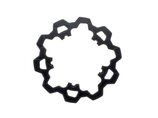 11.8in. Front Disc Rotor - Black. Fits V-Rod & Dyna 2006-2017 Models with OEM Cast Wheel. - Lyndall Brakes