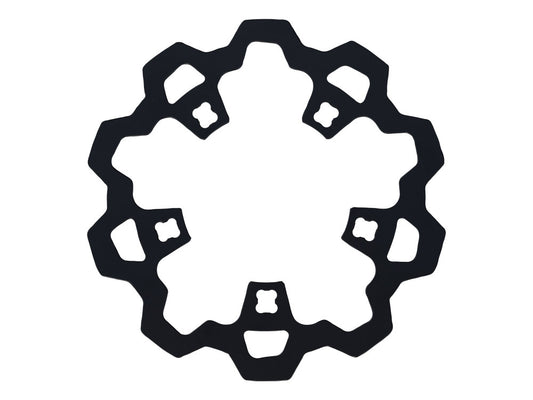 11.8in. Front Enforcer/Prodigy Disc Rotor - Black. Fits Touring 2014-2023 with OEM Wheel. - Lyndall Brakes