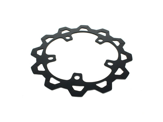 12.6in. Front Disc Rotor - Black. Fits Touring 2024up with OEM Wheel and Spoke Mounted 320mm Rotors - Lyndall Brakes