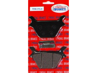 Z-Plus Brake Pads. Fits Rear on Sportster 1987-1999 & Big Twin 1987-1999. - Lyndall Brakes