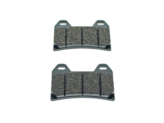 Gold-Plus Brake Pads. Fits Rear on Softail 1987-2007 with Performance Machine Integrated Caliper. - Lyndall Brakes