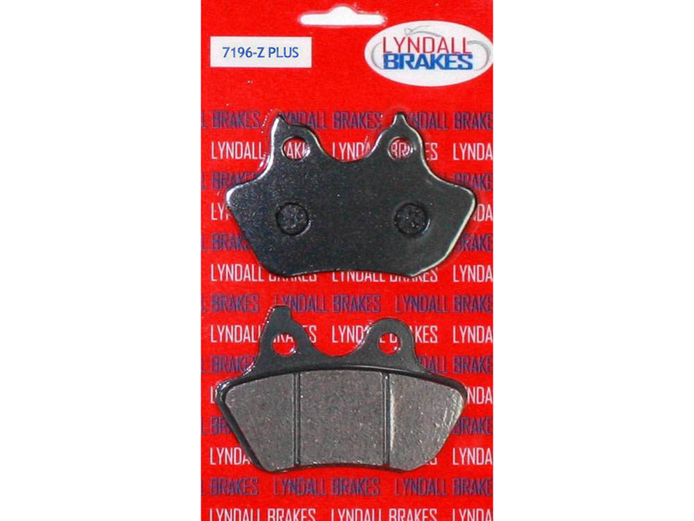 Z-Plus Brake Pads. Fits Rear on Softail 2006-2007 with 200 OEM Rear Tyre. - Lyndall Brakes