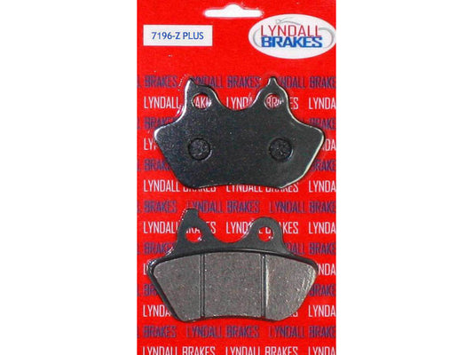 Z-Plus Brake Pads. Fits Rear on Softail 2006-2007 with 200 OEM Rear Tyre. - Lyndall Brakes