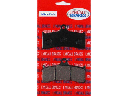 Z-Plus Brake Pads. Fits Performance Machine 112 x 6B Calipers & Hawg Halters 6 Piston Calipers - Lyndall Brakes