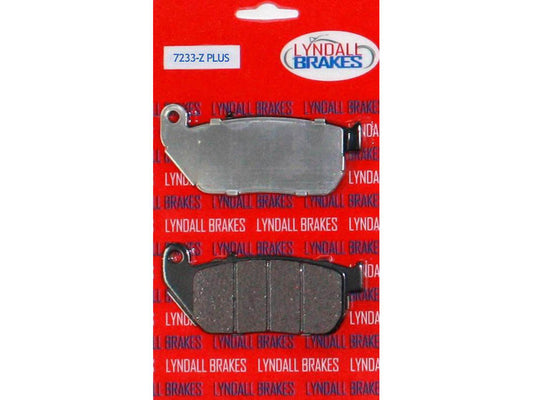 Z-Plus Brake Pads. Fits Front on Sportster 2004-2013. - Lyndall Brakes