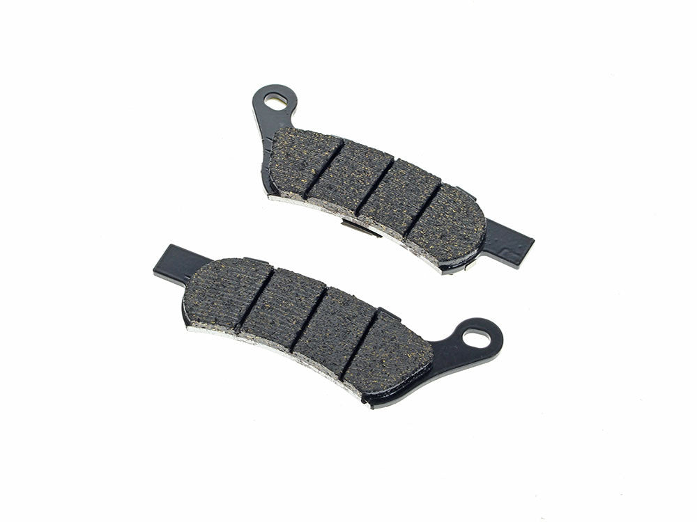 Profiled Gold-Plus Brake Pads. ONLY Fits Lyndall Brake Rotors, Rear on Dyna & Softail 2008-2017 - Lyndall Brakes