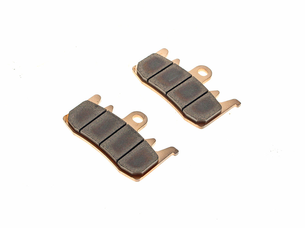 Front Brake Pads - Sintered Xtreme Compound. Fits CVO 2023up, Pan America 2021up, Sportster S 2021up, LiveWire 2020 & Indian FTR1200 2019up, Challenger 2020up & Pursuit 2022up. - Lyndall Brakes
