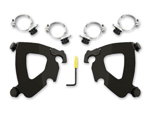 Black Gauntlet Trigger-Lock Mounting Hardware. Fits Low Rider 2018-2020 - Memphis Shades