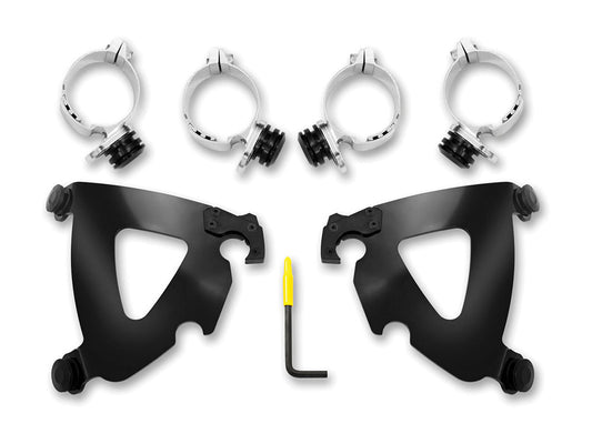 Black Road Warrior Trigger-Lock Mounting Hardware. Fits Scout & Scout Bobber 2015up. - Memphis Shades