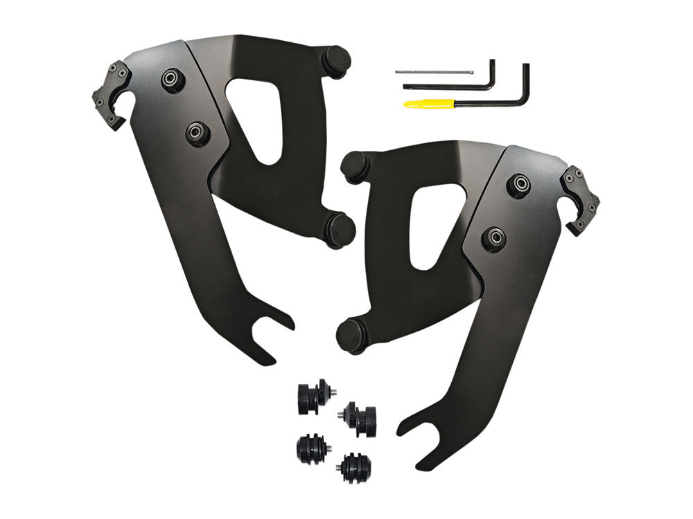 Black Road Warrior Trigger-Lock Mounting Hardware. Fits Slim 2018-2021 - Memphis Shades