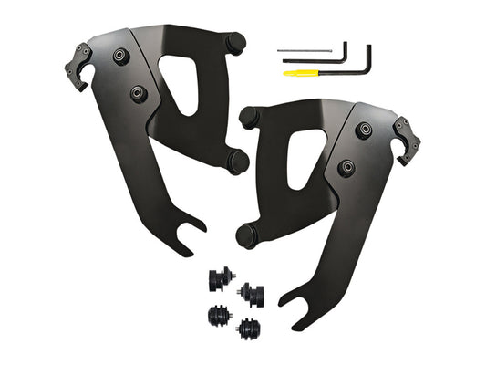 Black Road Warrior Trigger-Lock Mounting Hardware. Fits Slim 2018-2021 - Memphis Shades