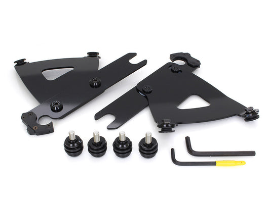 Black Road WarriorRoad Warrior Trigger-Lock Mounting Hardware. Fits FL Softail 1986-2017 With Out Spotlight Bar. - Memphis Shades