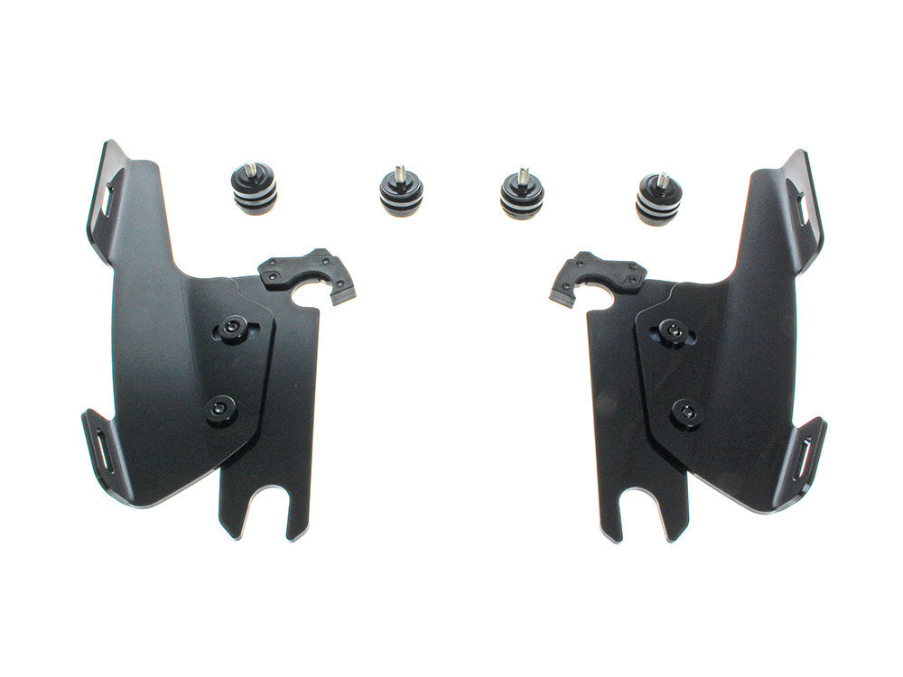 Black Batwing Fairing Trigger-Lock Mounting Hardware. Fits Indian Cruiser Chief Bobber & Chief Bobber Dark Horse 2022up - Memphis Shades