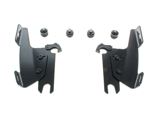 Black Batwing Fairing Trigger-Lock Mounting Hardware. Fits Indian Cruiser Chief Bobber & Chief Bobber Dark Horse 2022up - Memphis Shades