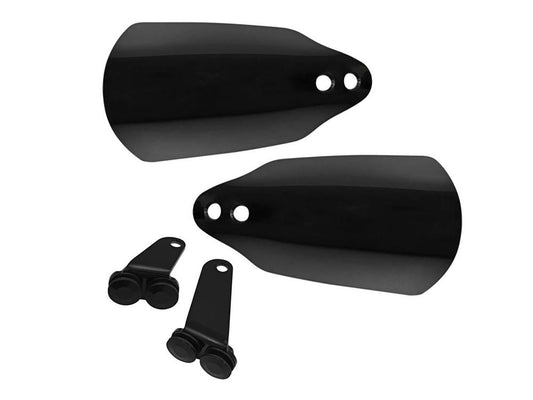 Handguards - Black. Fits Softail Street Bob 2018-2024 & All Softails 2018-2024 Not Requiring Turn Signal Cut Outs - Memphis Shades