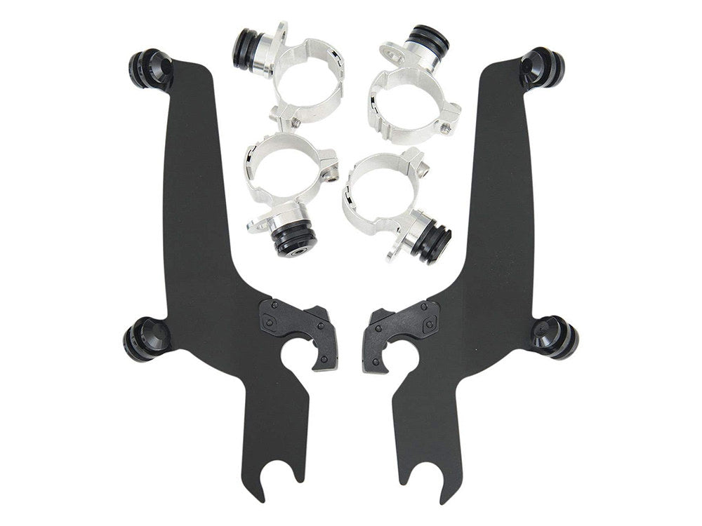Windshield Mount Kit. Fits Kawasaki Vulcan VN900 Custom 2007up. - Memphis Shades