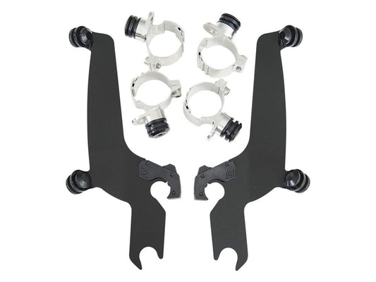 Windshield Mount Kit. Fits Kawasaki Vulcan VN900 Custom 2007up. - Memphis Shades
