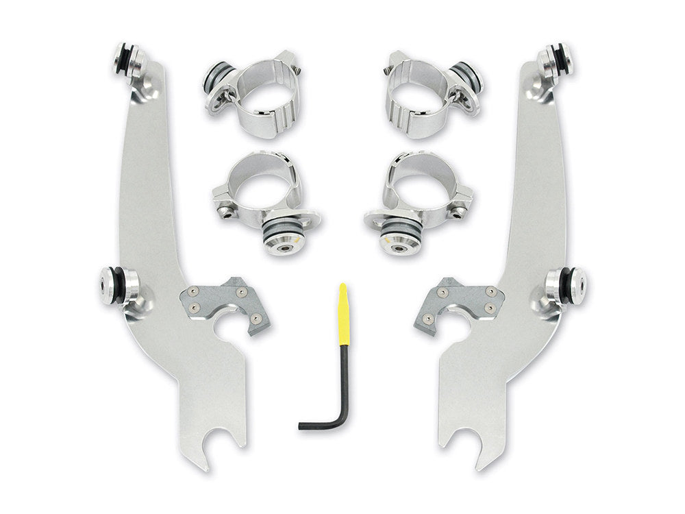 Windshield Mount Kit. Fits Yamaha Bolt 2014up with El Paso Sportshield. - Memphis Shades