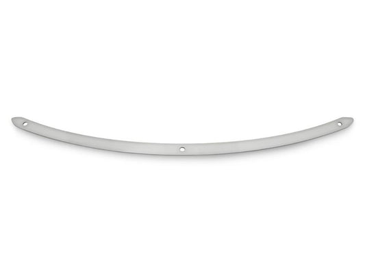 Polished Solid Stainless Steel Windshield Trim. Fits Memphis Shades Batwing Fairings. - Memphis Shades