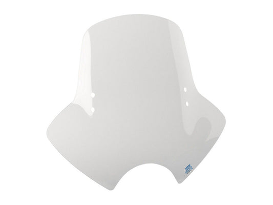 Demon Clear Handlebar Mount Windshield. 18in. High x 21in. Wide. - Memphis Shades
