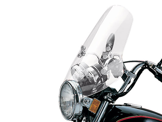 Demon Solar/Tinted Handlebar Mount Windshield. 18in. High x 21in. Wide. - Memphis Shades
