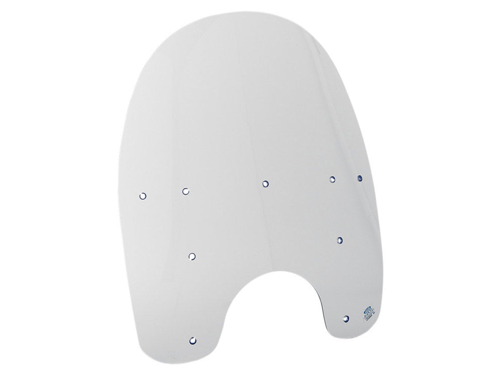 OEM Style Replacement Plastic Windshield. Solar/Tinted - 21in. High. Fits FLST Softail Models 1986-2017. - Memphis Shades