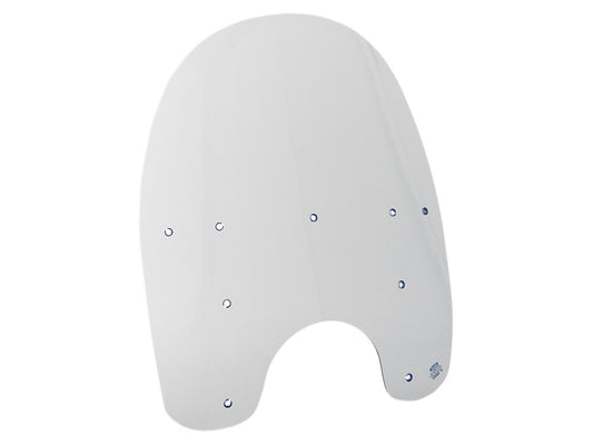 OEM Style Replacement Plastic Windshield. Solar/Tinted - 21in. High. Fits FLST Softail Models 1986-2017. - Memphis Shades