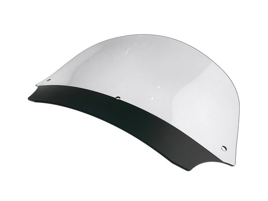 Standard Windshield for Memphis Shades Batwing Fairing. 9in. High, Solar/Tinted. - Memphis Shades