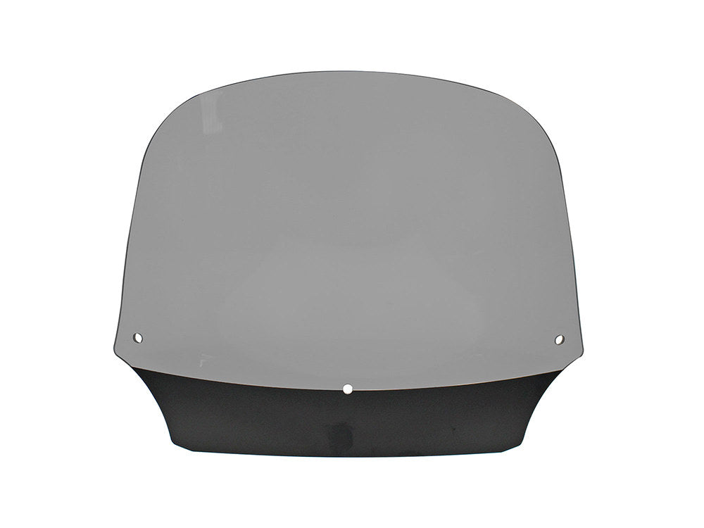 Standard Windshield for Memphis Shades Batwing Fairing. 12in. High, Solar/Tinted. - Memphis Shades