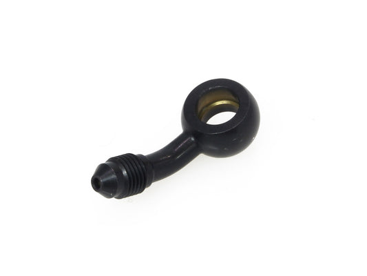 Black 3/8in. (10mm) ID, 35 Degree Banjo - Male #3 End. - Magnum Shielding