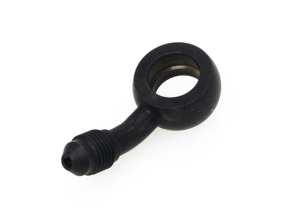 Black True 12mm ID, 35 Degree Banjo - Male #3 End. - Magnum Shielding