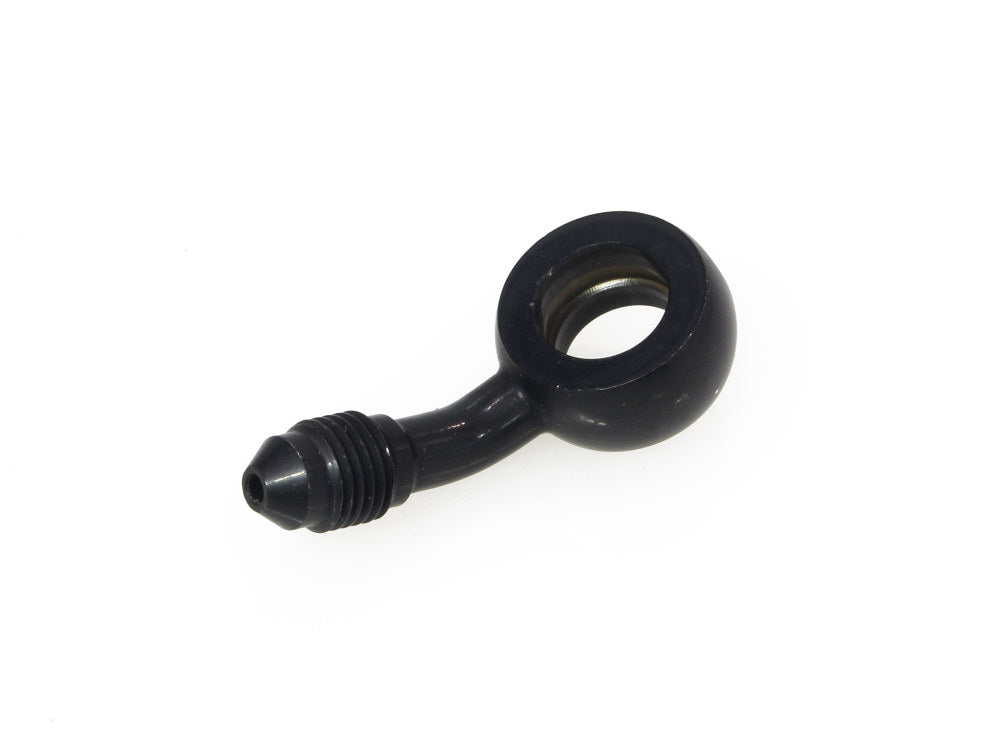 Black 7/16in. ID, 35 Degree Banjo - Male #3 End. - Magnum Shielding