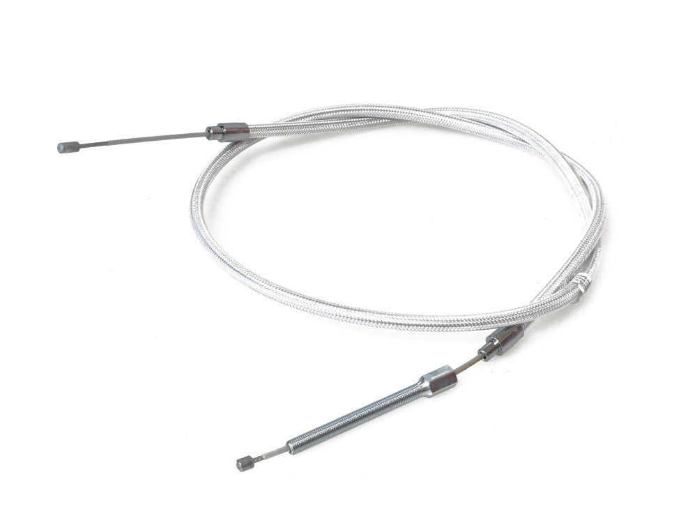 53in. Clutch Cable - Sterling Chromite. Fits Sportster 1971-Early 1984. - Magnum Shielding