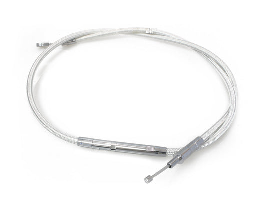 62in. Clutch Cable - Sterling Chromite. Fits 5Spd Big Twin 1987-2006 - Magnum Shielding
