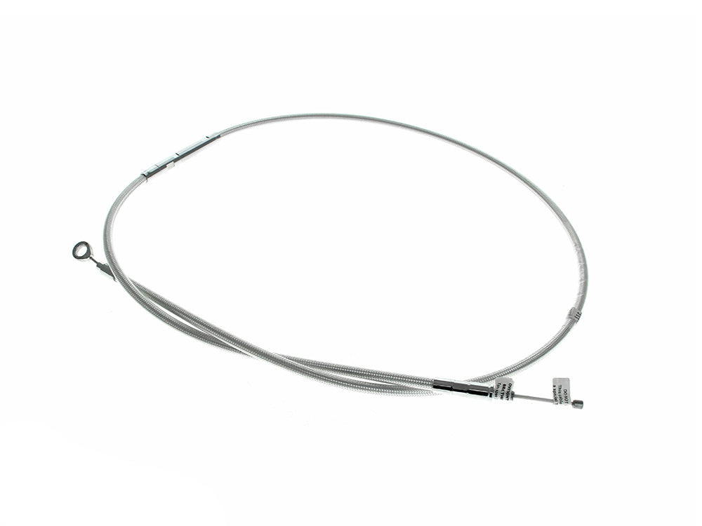 67in. Clutch Cable - Sterling Chromite. Fits Sportster 2004-2021 - Magnum Shielding