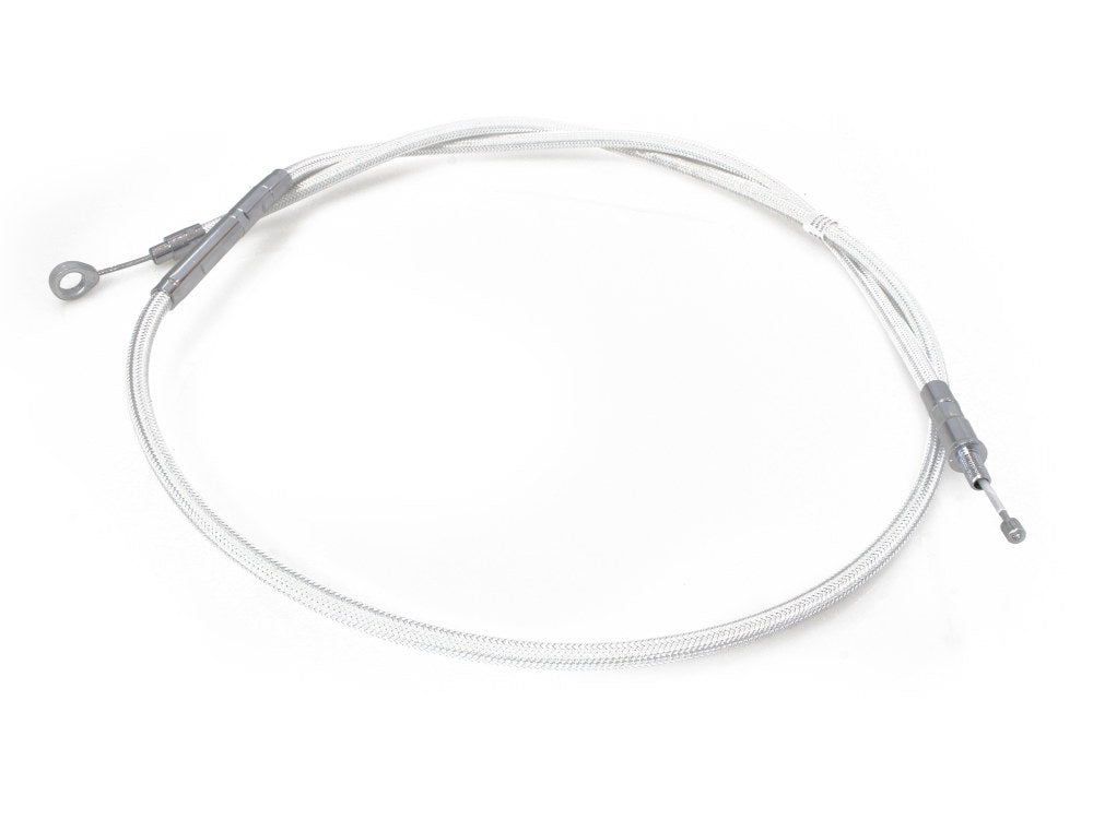 61in. Clutch Cable - Sterling Chromite. Fits Sportster 2004-2021 - Magnum Shielding