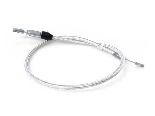 38in. Quick Connect Upper Clutch Cable - Sterling Chromite. Fits Softail 2018-2024 - Magnum Shielding