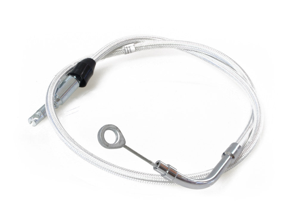 41in. Quick Connect Upper Clutch Cable - Sterling Chromite. Fits Most Touring 2021-2024 - Magnum Shielding