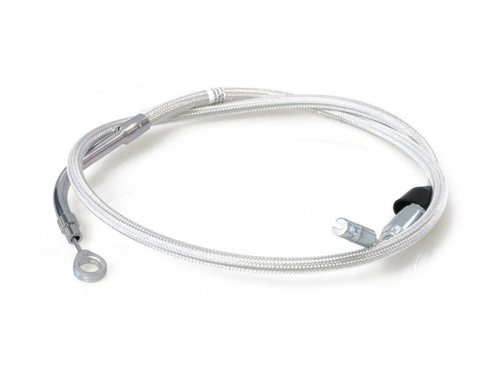 39in. Quick Connect Upper Clutch Cable - Sterling Chromite. Fits Most Touring 2021-2024 - Magnum Shielding
