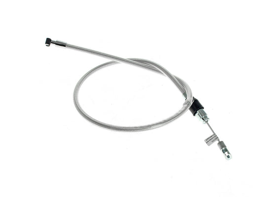34in. Quick Connect Upper Clutch Cable - Sterling Chromite. Fits Softail 2025up - Magnum Shielding