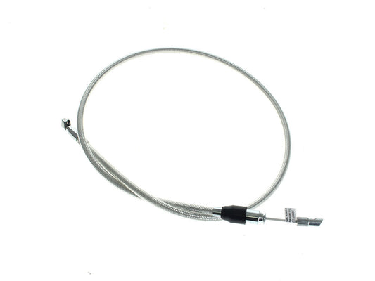 45in. Quick Connect Upper Clutch Cable - Sterling Chromite. Fits Street Glide 2024up & Softail 2025up - Magnum Shielding