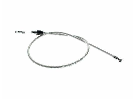 43in. Quick Connect Upper Clutch Cable - Sterling Chromite. Fits Street Glide 2024up & Softail 2025up - Magnum Shielding