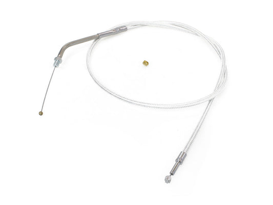 32-1/2in. Throttle Cable - Sterling Chromite. Fits Big Twin 1981-1988. - Magnum Shielding