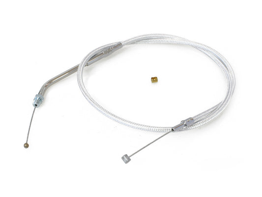 Throttle Cable with - Sterling Chromite. Fits Sportster 1986-1987. - Magnum Shielding